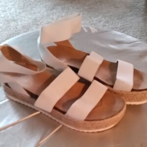 White Espadrille Sandals
